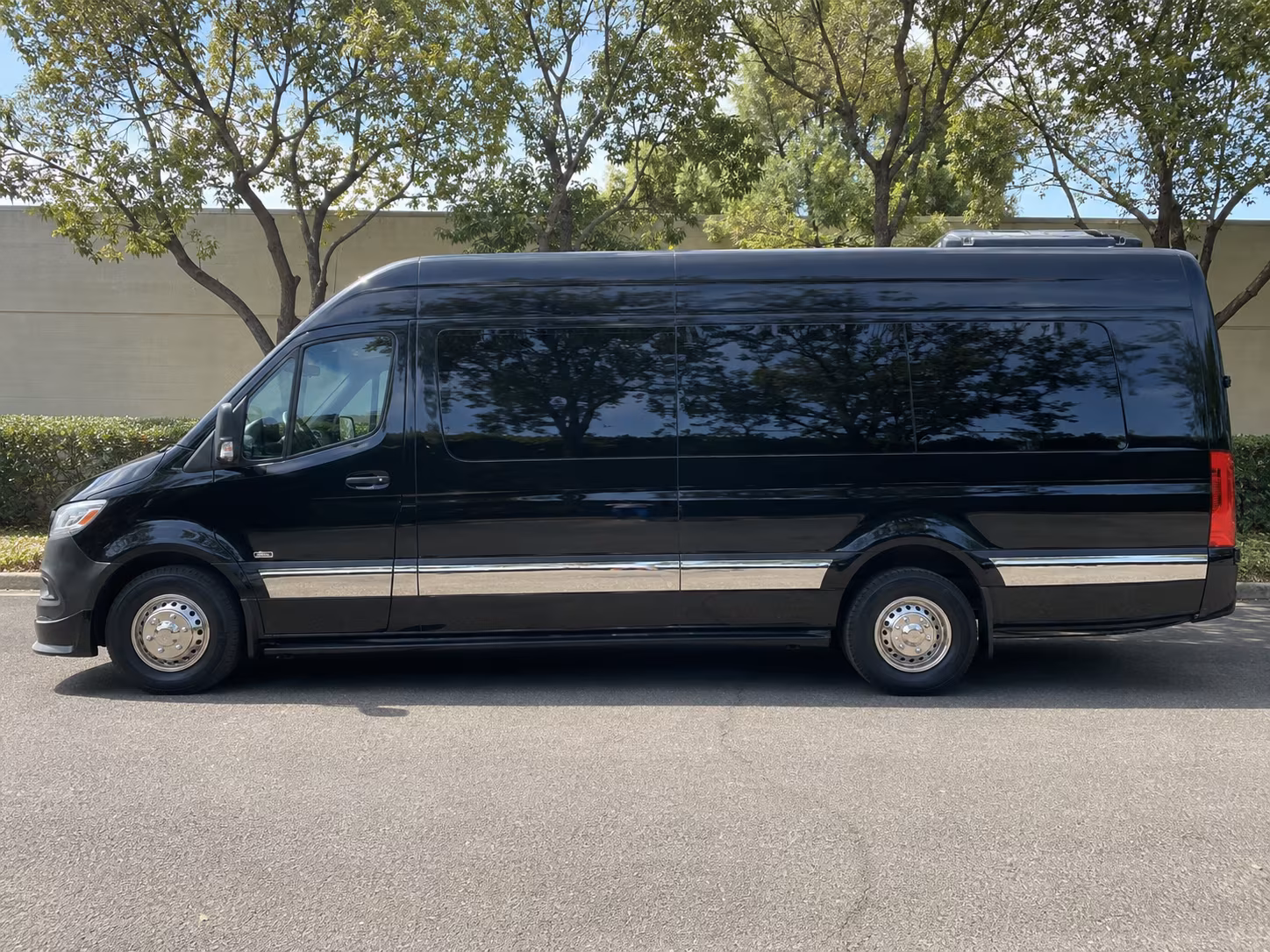 sprinter van with driver