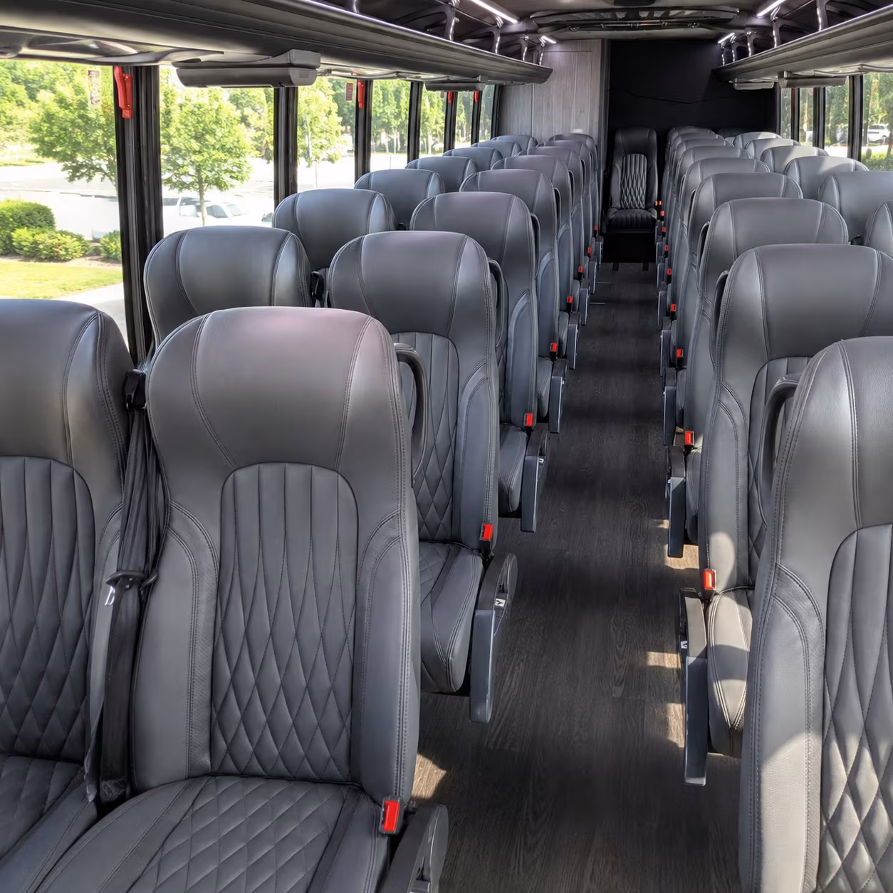 vacaville corporate event transportation onboard seating