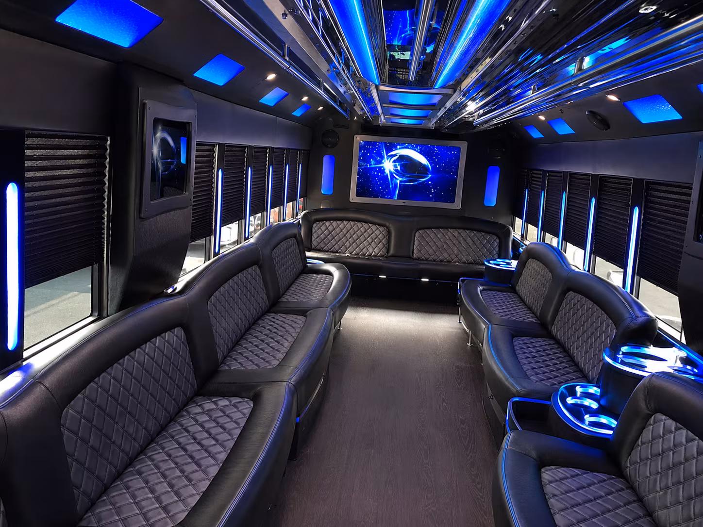 vacaville holiday party bus rental