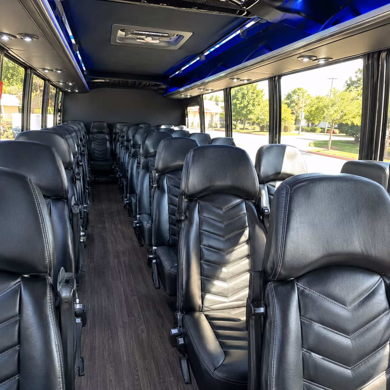 vacaville religious group transportation onboard seating